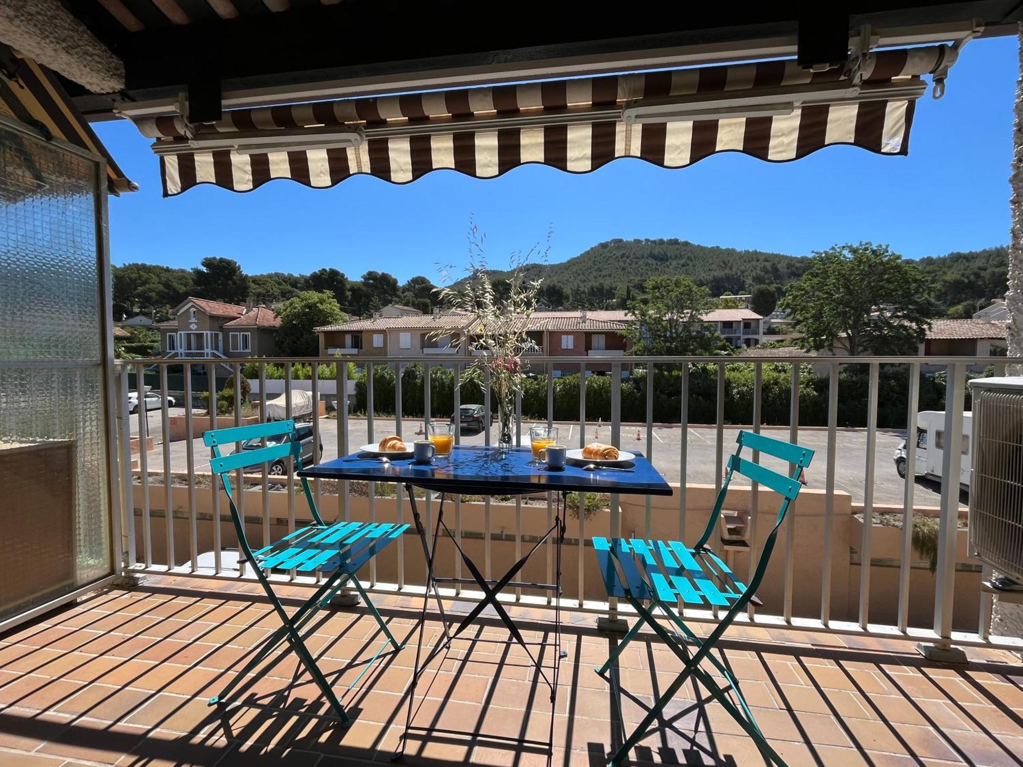 Studio Cosy En Bord De Mer Saint-Cyr-sur-Mer Eksteriør bilde